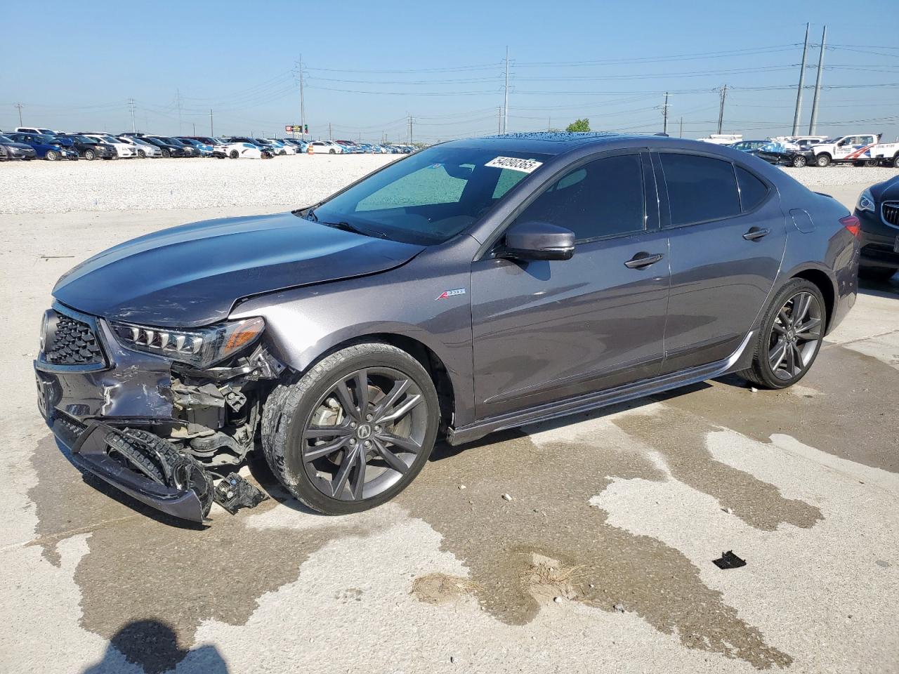 2018 Acura Tlx Tech+A for Sale in Haslet, TX - Rollover