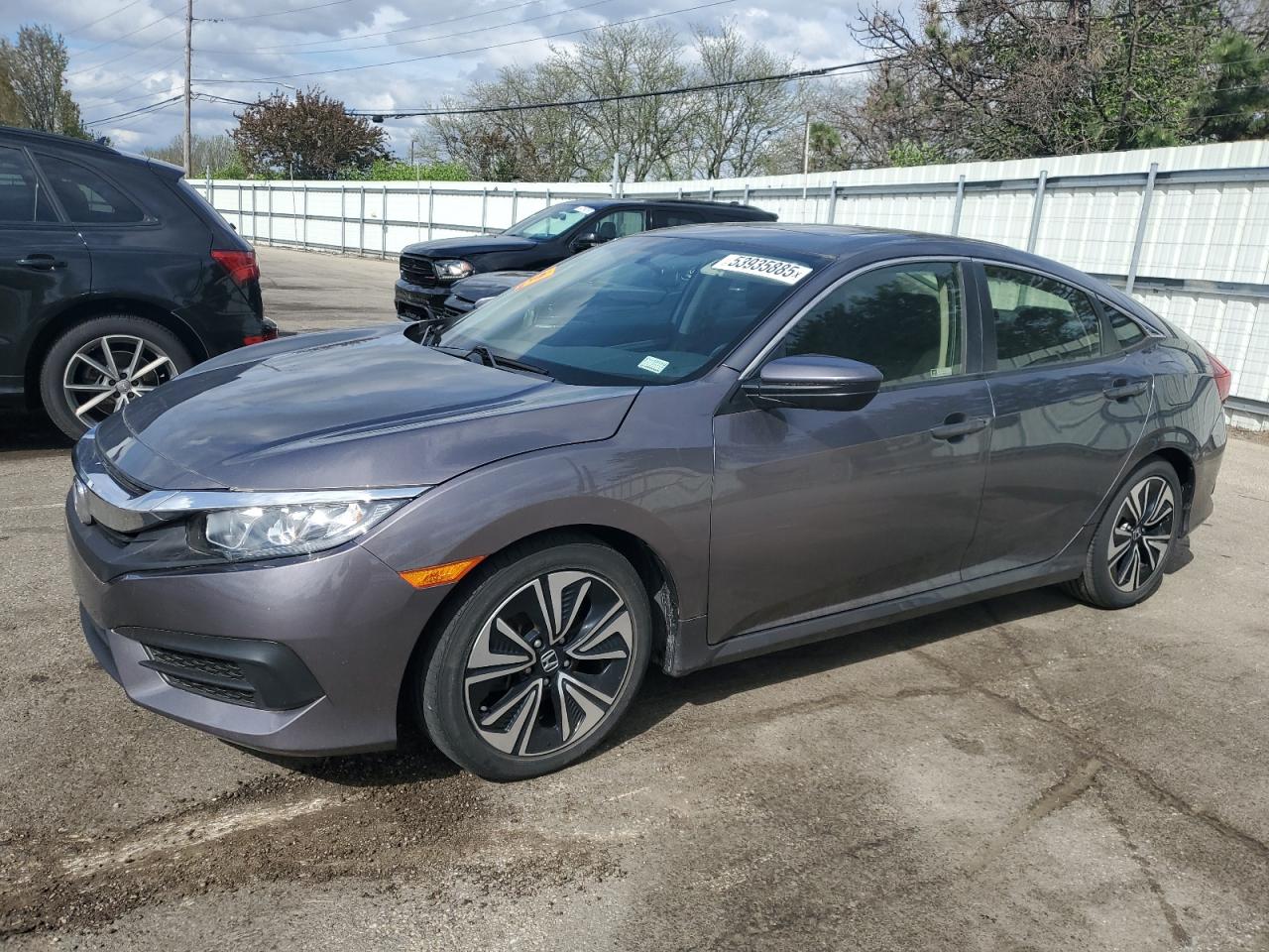 2018 Honda Civic Ex на продаже в Moraine, OH - Minor Dent/Scratches