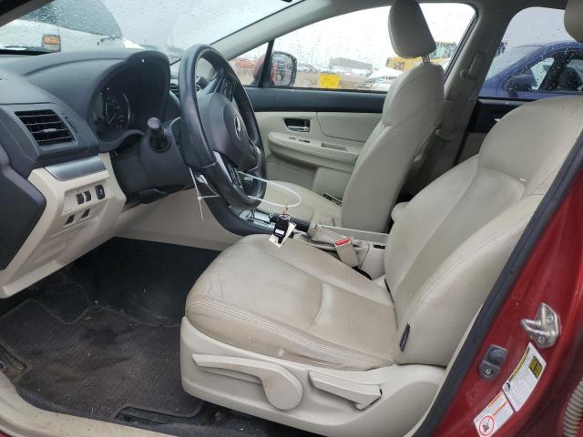  SUBARU XV 2013 Красный