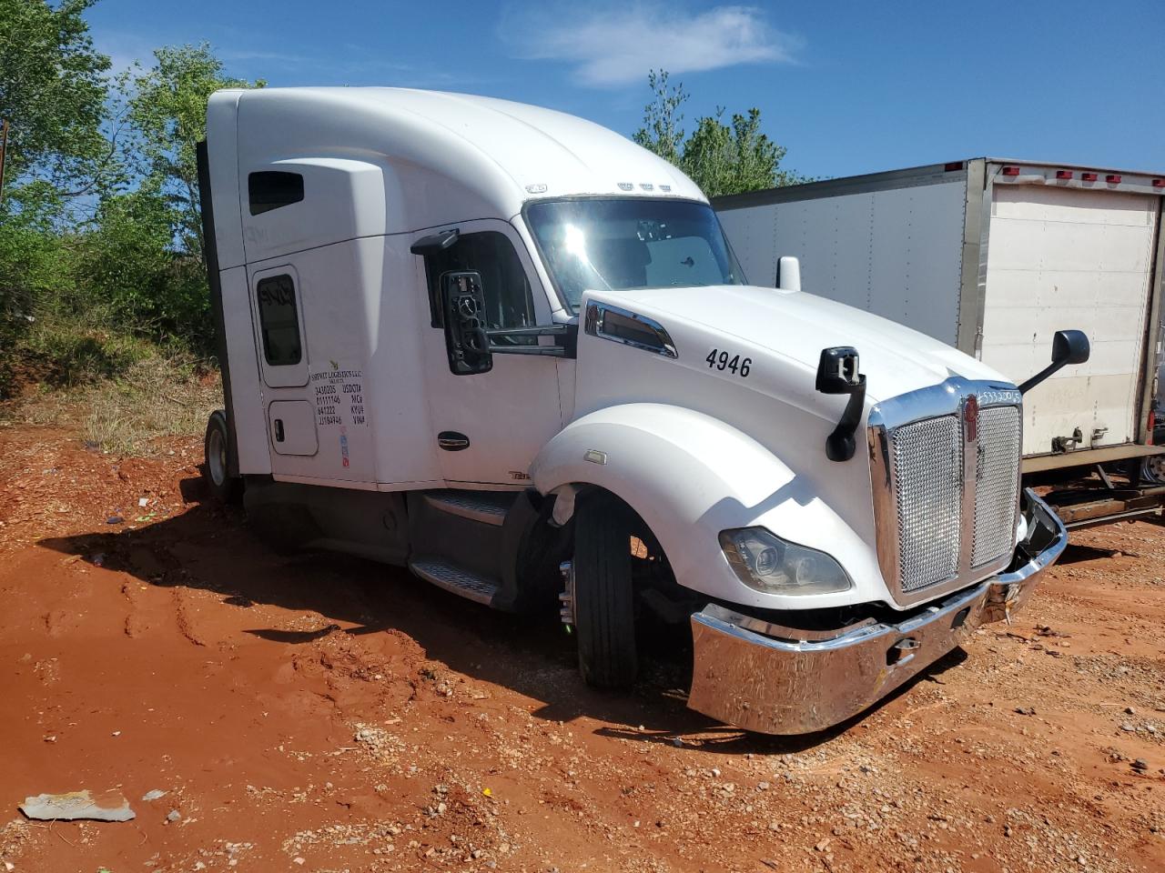 2018 Kenworth T680 Semi Truck en Venta en Oklahoma City, OK - Front End