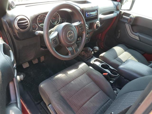 Позашляховики JEEP WRANGLER 2012 Червоний