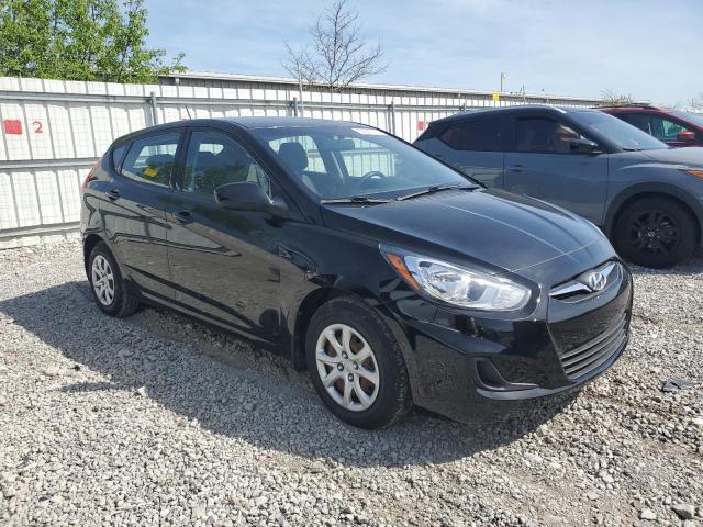  HYUNDAI ACCENT 2012 Черный