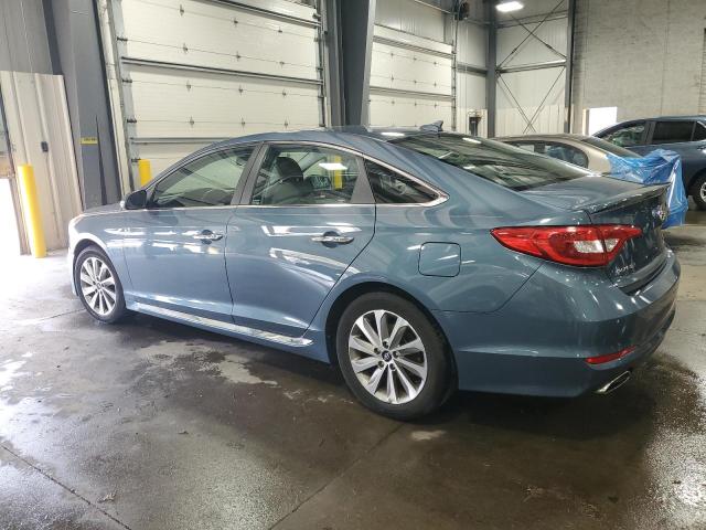  HYUNDAI SONATA 2015 Синий