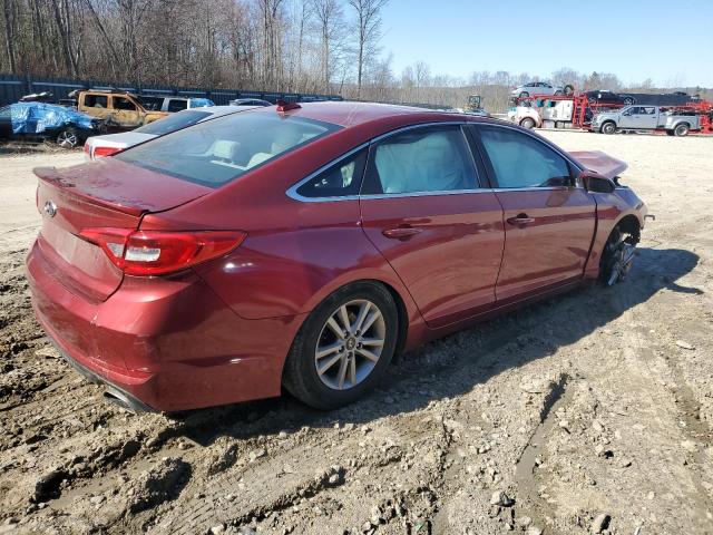 Седаны HYUNDAI SONATA 2016 Красный