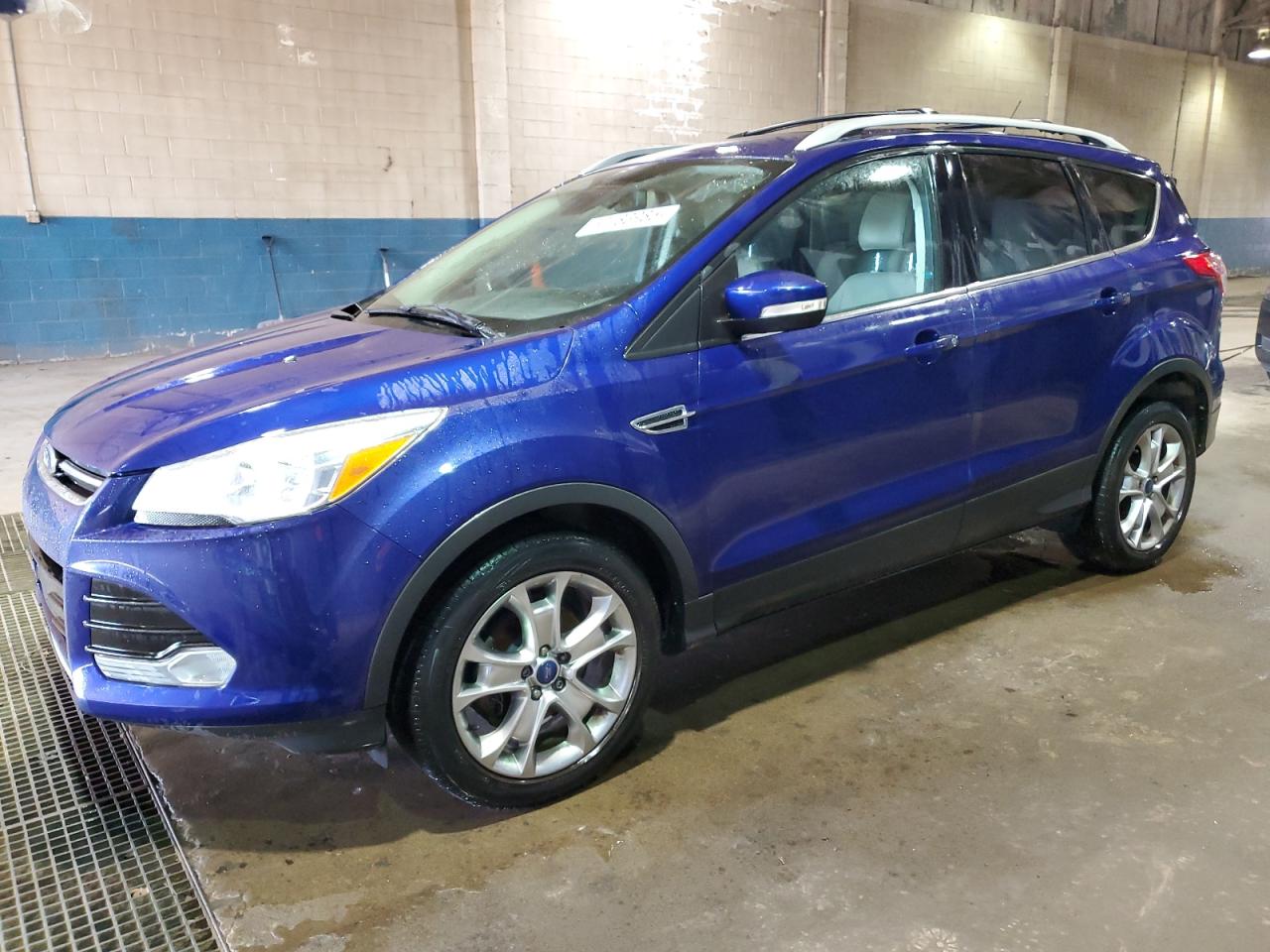 2014 Ford Escape Titanium за продажба в Woodhaven, MI - Minor Dent/Scratches