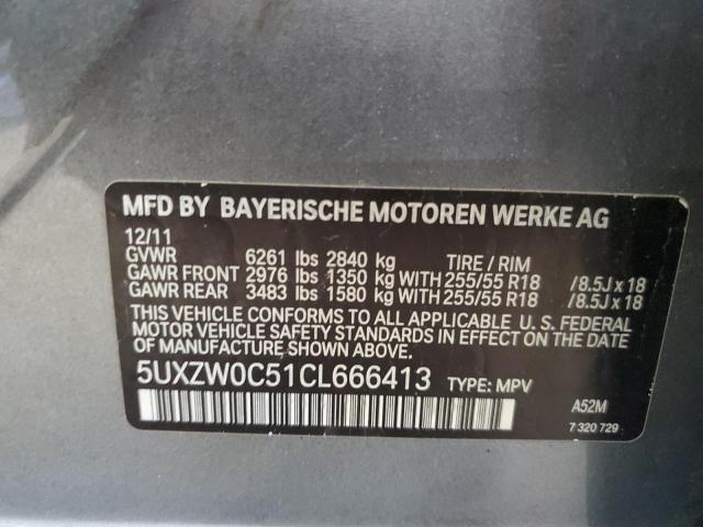2012 BMW X5 XDRIVE35D  