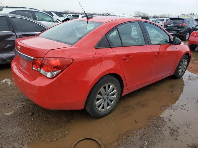  CHEVROLET CRUZE 2014 Красный