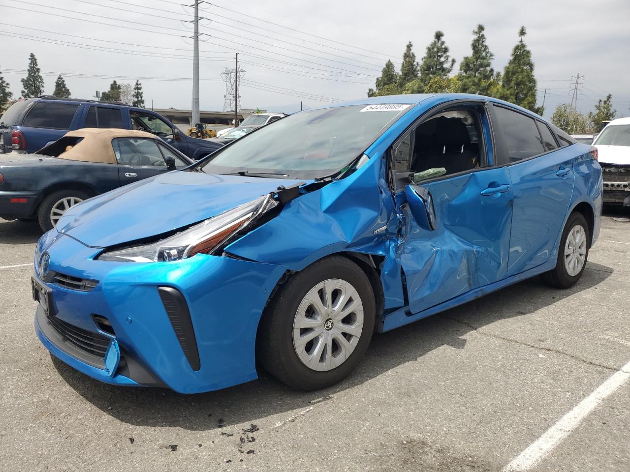 2022 Toyota Prius Night Shade de vânzare în Rancho Cucamonga, CA - Side