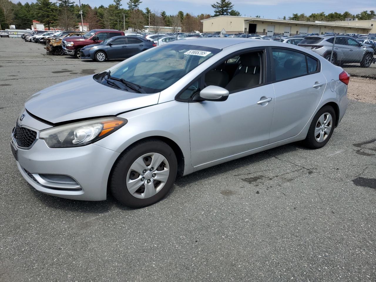 2015 Kia Forte Lx na sprzedaż w Exeter, RI - Front End