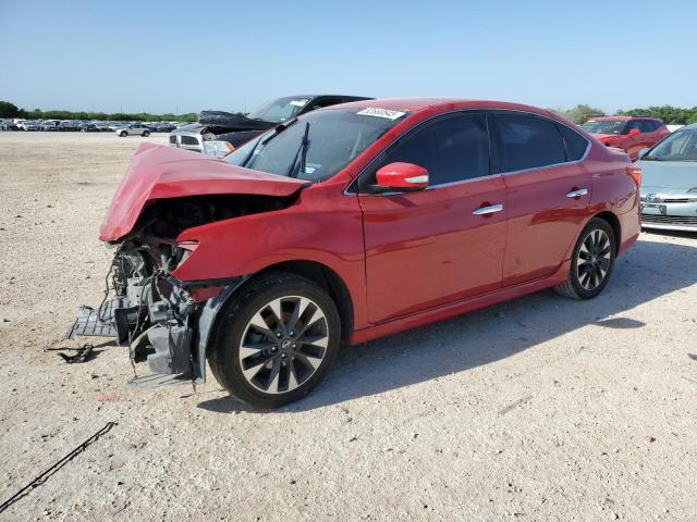  NISSAN SENTRA 2016 Красный