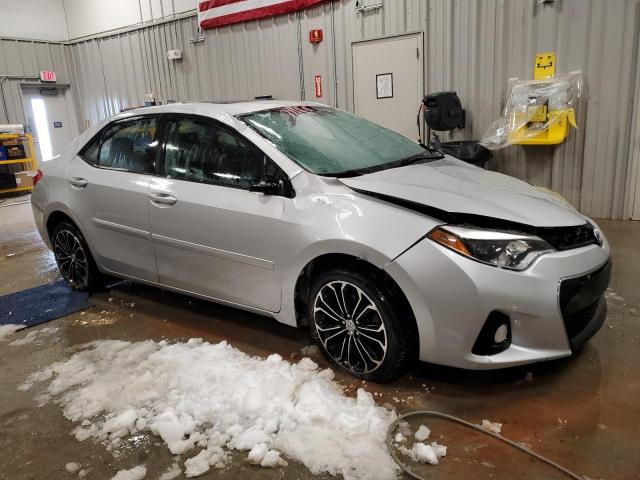  TOYOTA COROLLA 2015 Серебристый