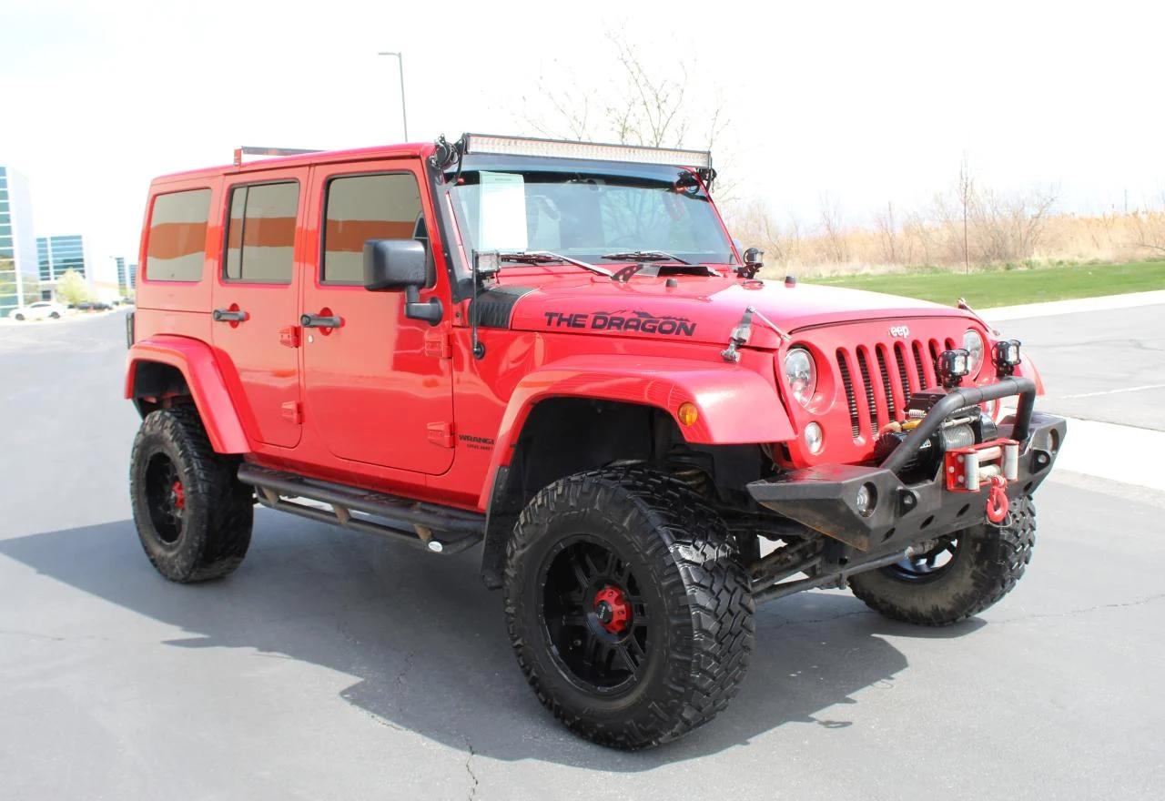 2015 Jeep Wrangler Unlimited Rubicon продається в Farr West, UT - All Over