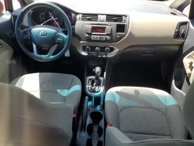  KIA RIO 2014 Красный