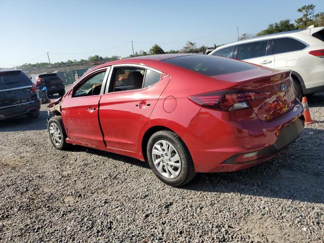  HYUNDAI ELANTRA 2020 Czerwony