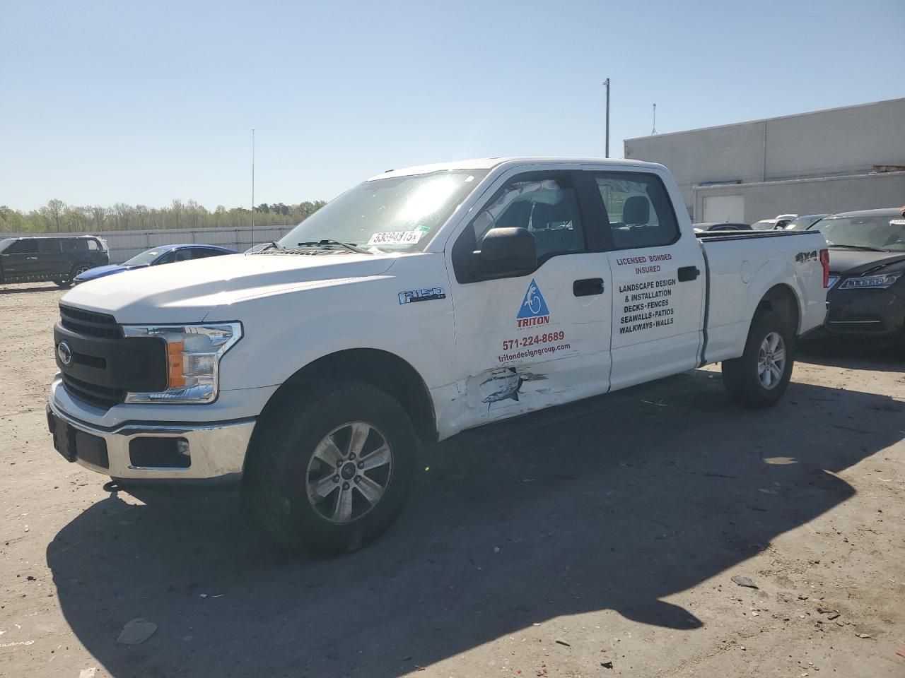 2018 Ford F150 Supercrew en Venta en Fredericksburg, VA - Side