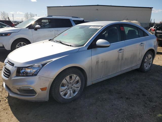 Sedans CHEVROLET CRUZE 2016 Srebrny