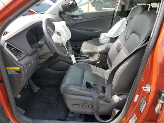  HYUNDAI TUCSON 2017 Pomarańczowy