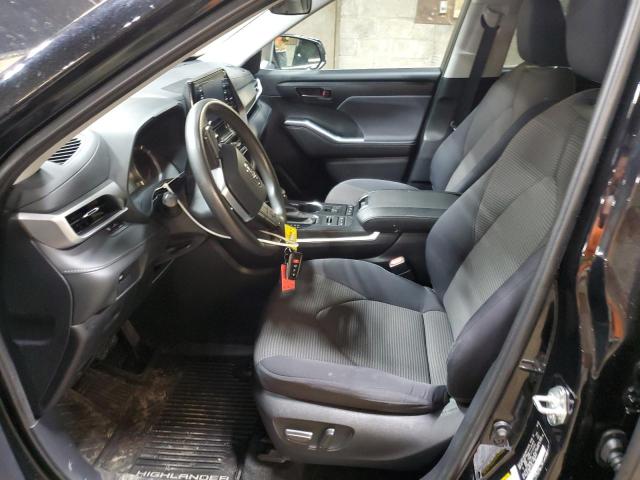  TOYOTA HIGHLANDER 2020 Czarny