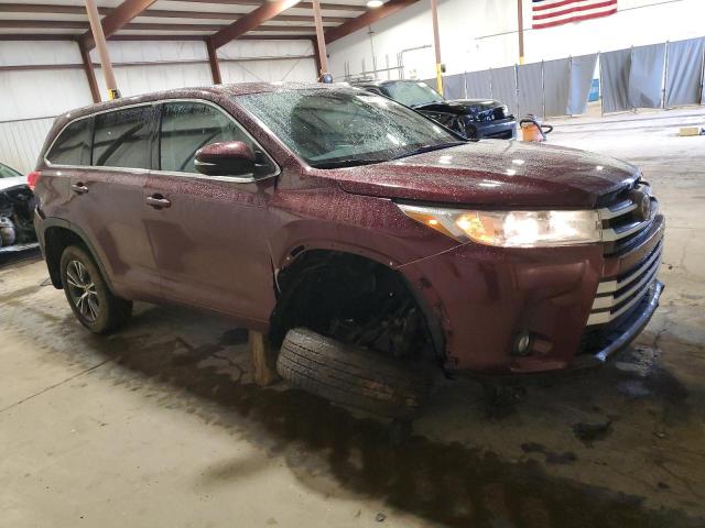  TOYOTA HIGHLANDER 2017 Burgundy