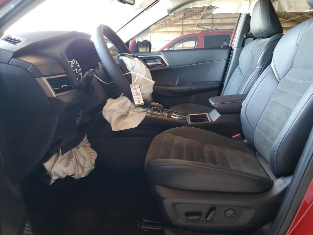  MITSUBISHI OUTLANDER 2024 Czerwony