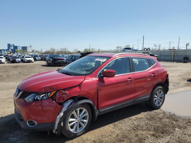  NISSAN ROGUE 2017 Червоний