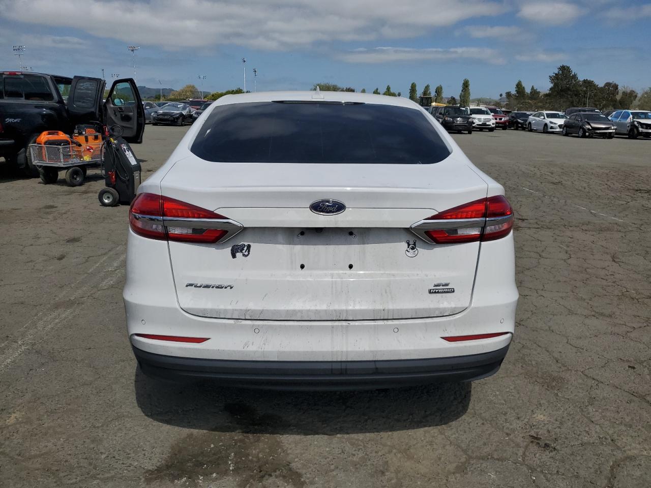 2020 Ford Fusion Se VIN: 3FA6P0LU5LR154007 Lot: 53574815