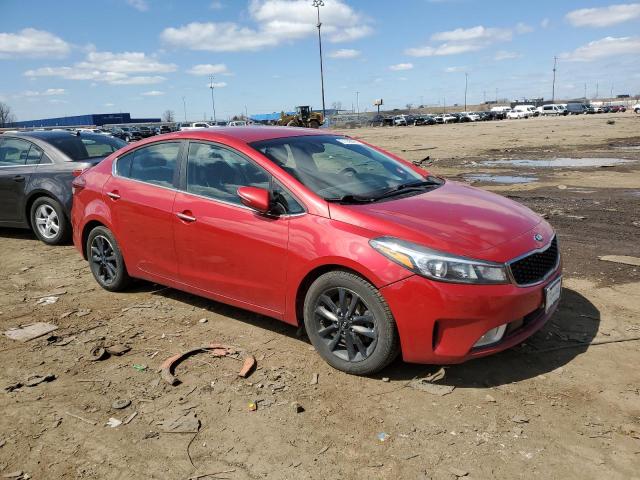  KIA FORTE 2017 Red