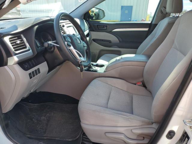  TOYOTA HIGHLANDER 2019 Biały