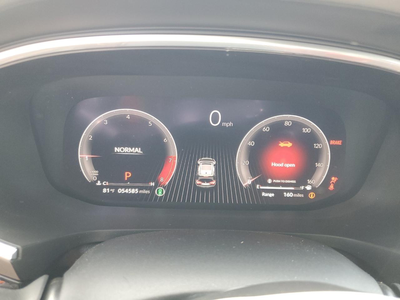 2022 Acura Mdx A-Spec VIN: 5J8YE1H02NL041977 Lot: 54224465
