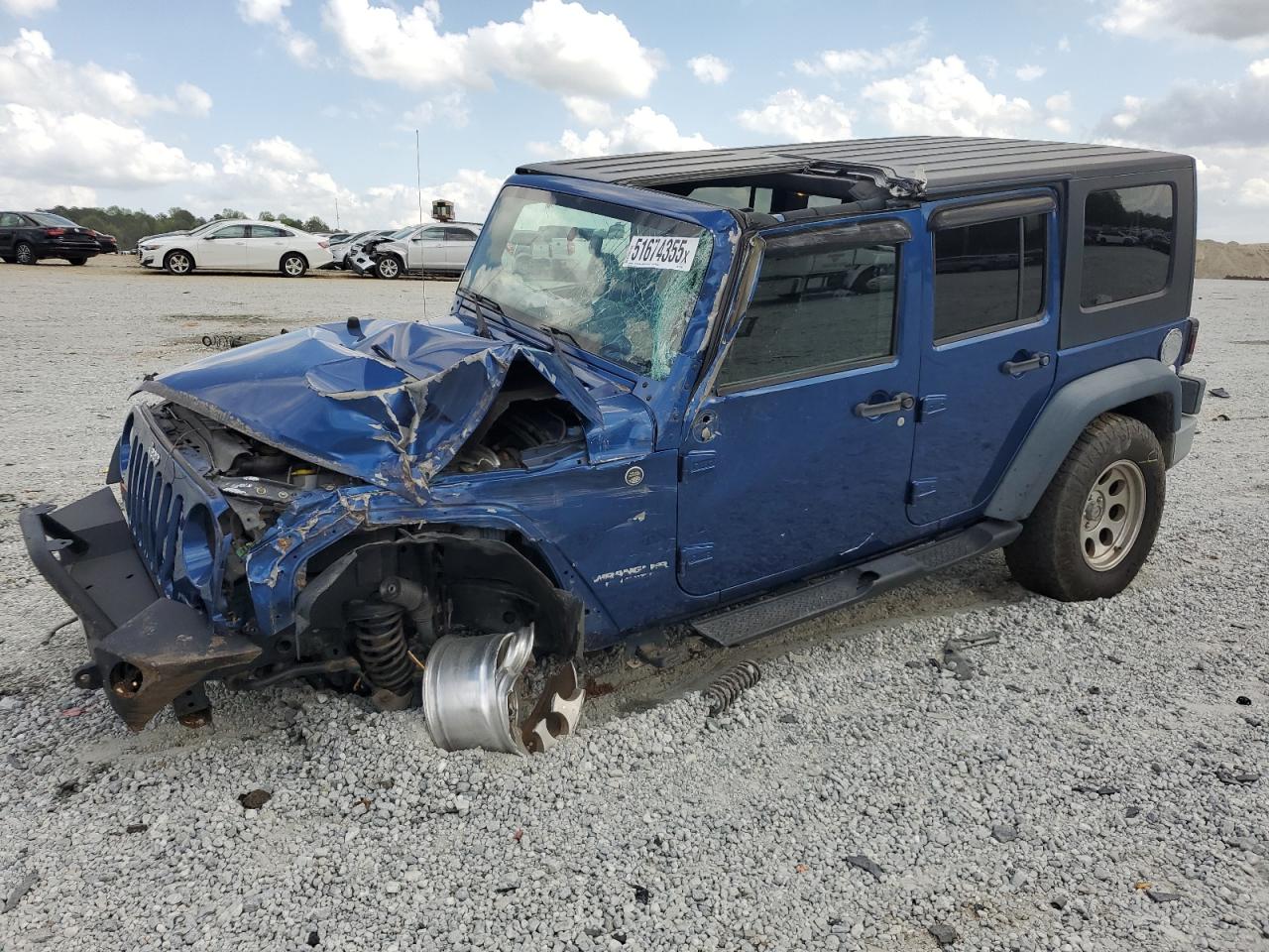 2009 Jeep Wrangler Unlimited Rubicon de vânzare în Gainesville, GA - All Over