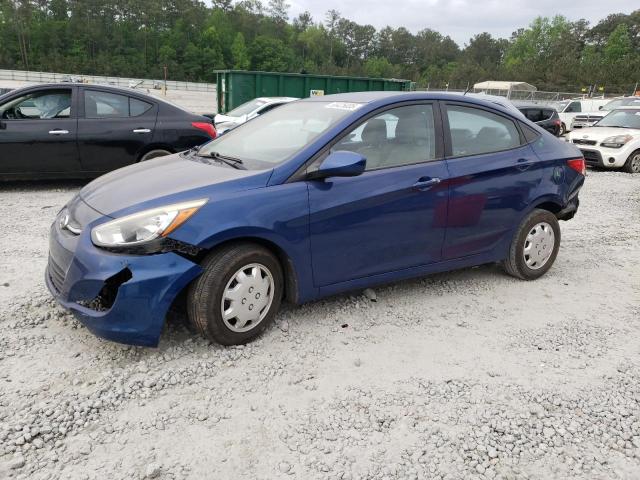  HYUNDAI ACCENT 2016 Синий