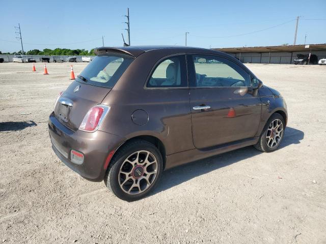  FIAT 500 2014 Brązowy