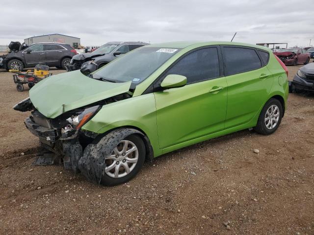  HYUNDAI ACCENT 2013 Zielony