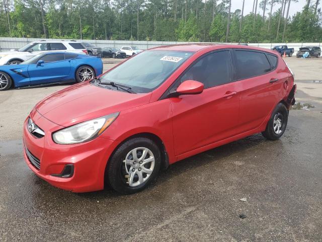  HYUNDAI ACCENT 2013 Czerwony