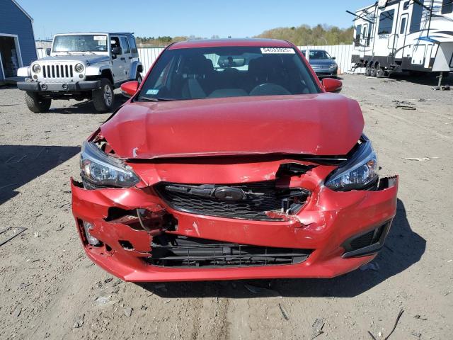  SUBARU IMPREZA 2017 Red