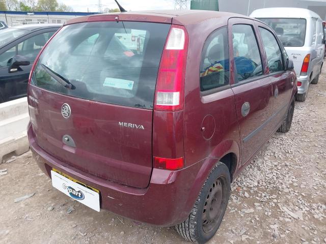 2004 VAUXHALL MERIVA LIF