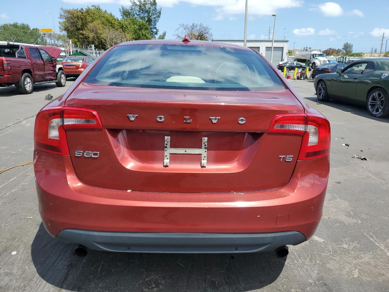2012 Volvo S60 T5 VIN: YV1622FS4C2093052 Lot: 52204875