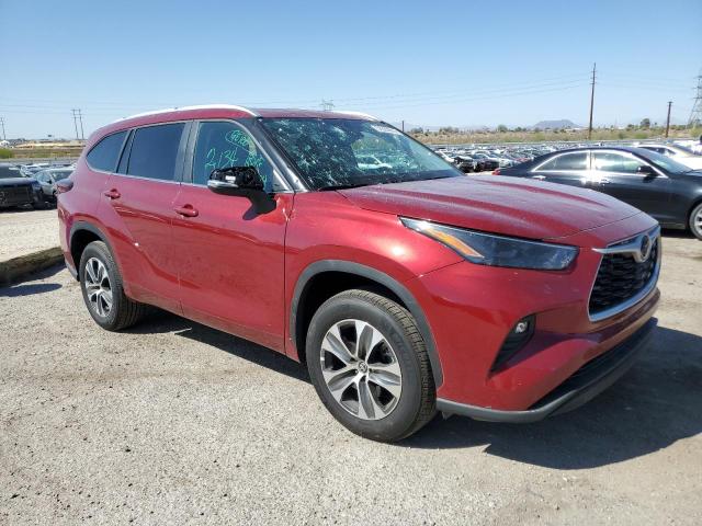  TOYOTA HIGHLANDER 2024 Bordowy