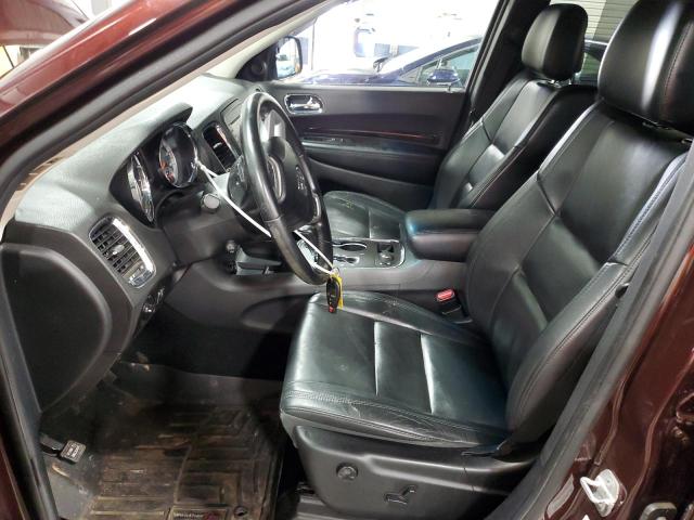  DODGE DURANGO 2012 Bordowy