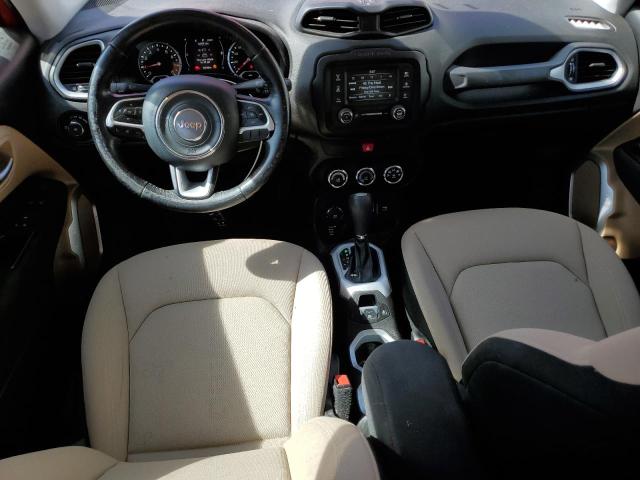 Parquets JEEP RENEGADE 2016 Czerwony