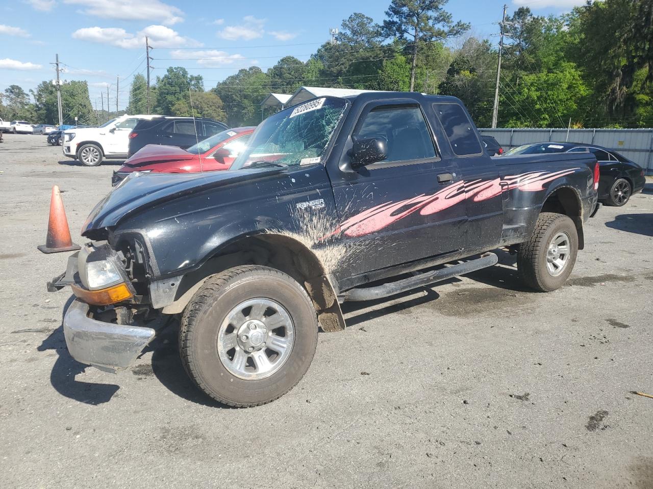 2000 Ford Ranger Super Cab იყიდება Savannah-ში, GA - Front End
