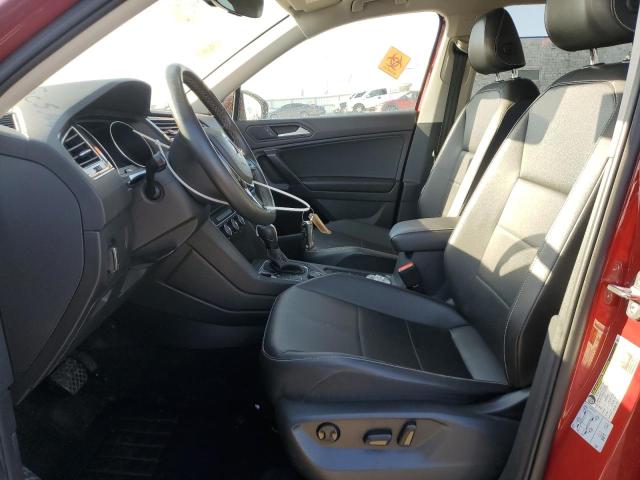  VOLKSWAGEN TIGUAN 2021 Czerwony