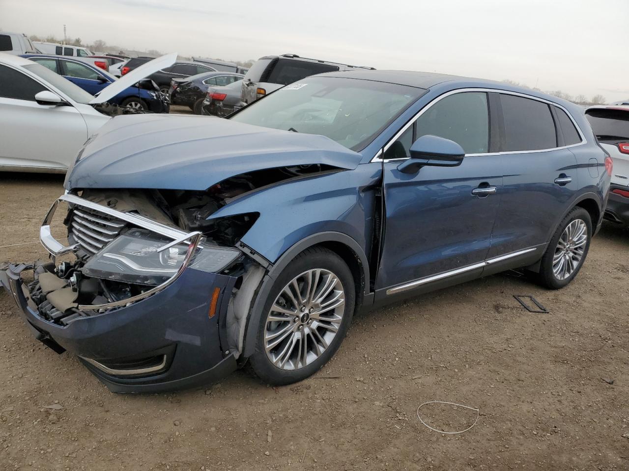 2018 Lincoln Mkx Reserve იყიდება Elgin-ში, IL - Front End
