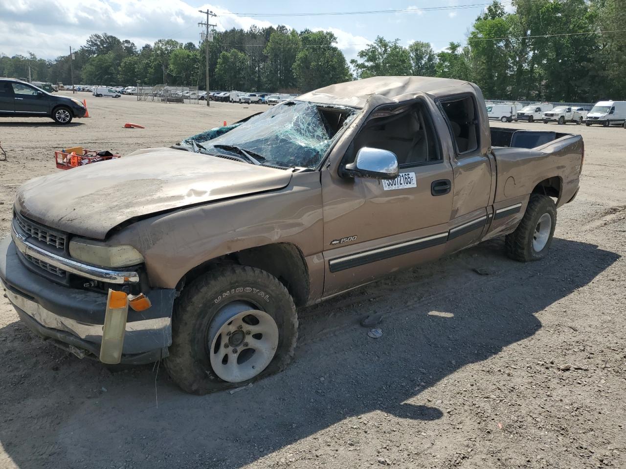 2001 Chevrolet Silverado K1500 de vânzare în Greenwell Springs, LA - Rollover