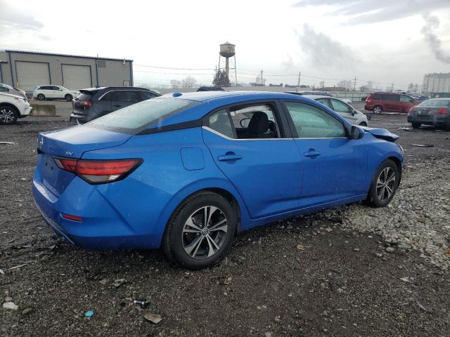 NISSAN SENTRA 2022 Синий