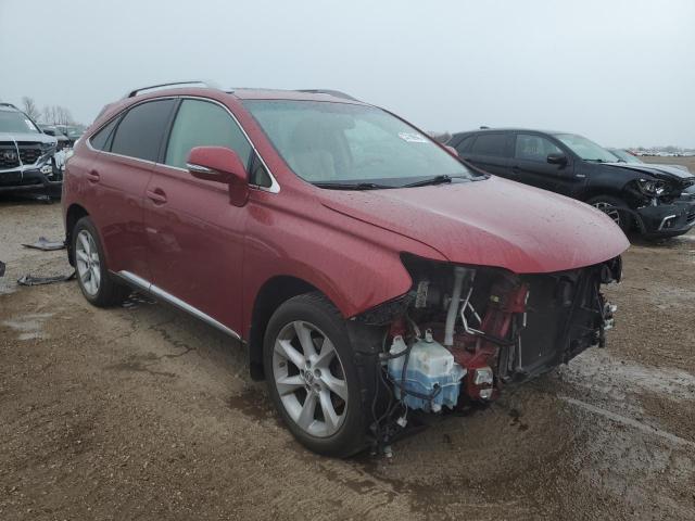  LEXUS RX350 2012 Червоний