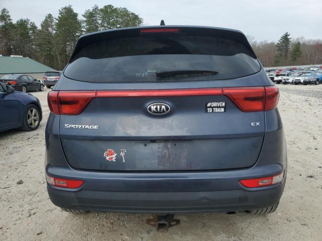  KIA SPORTAGE 2017 Синий