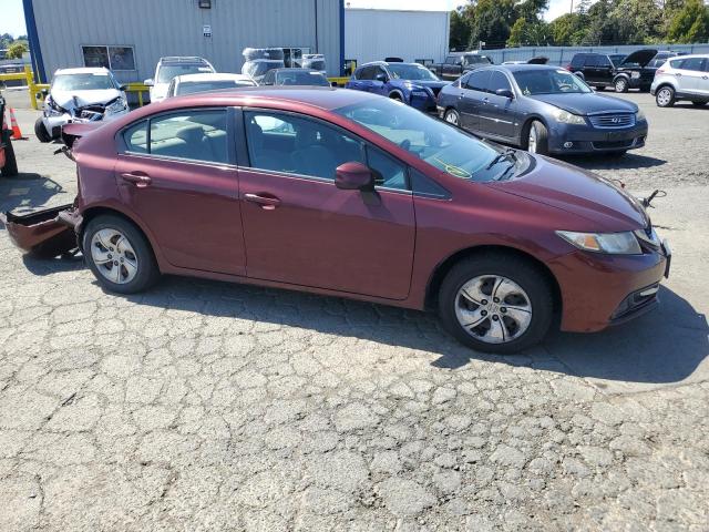 Седаны HONDA CIVIC 2013 Красный