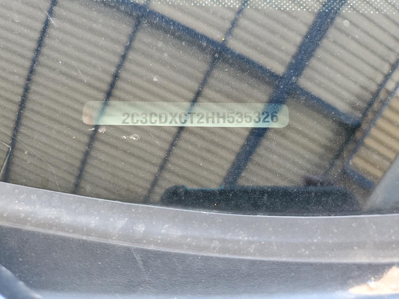 2017 Dodge Charger R/T VIN: 2C3CDXCT2HH535326 Lot: 53368345