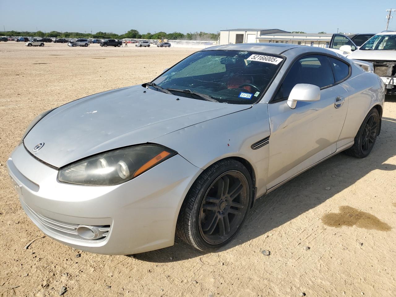 2008 Hyundai Tiburon Gt на продаже в San Antonio, TX - Hail
